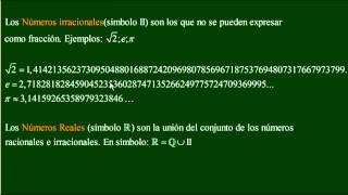 Conjuntos numéricos  ingreso a la universidad  matemática  cbc uba cpu unsam cau ungs utn [upl. by Islaen]