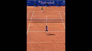 Alcaraz showing Tsitsipas drop shot levels 🔥 [upl. by Yoj]