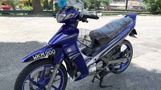 Yamaha 125ZR 2017 reg 2018  Blue GP Walkaround  Last Batch [upl. by Arvo]