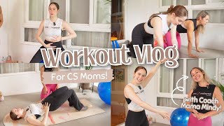 WORKOUT FOR CS Caesarean MOMS with Coach Mama Mindy  Jessy Mendiola [upl. by Ursas]