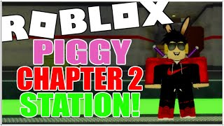 Chapter 2  Station Map ESCAPE in Piggy Full Walkthrough ROBLOX [upl. by Egiaf]