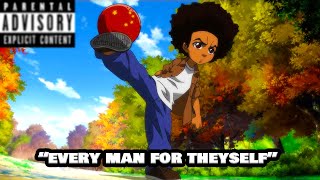 when the boondocks cast almost fg DIED playing KICKBALL💀😭 [upl. by Anekam]