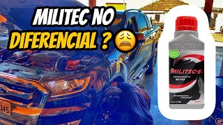 MILITEC E BOM  funciona  Troca de óleo militec no diferencial e no motor condicionador de metais [upl. by Burman]