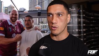 JAI OPETAIA REVEALS ONLY WAY HED SPAR TYSON FURY AGAIN TALKS JACK MASSEY FIGHT [upl. by Meldoh601]