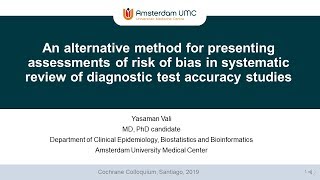 An alternative method for presenting risk of bias assessments in DTA reviews [upl. by Ailla773]