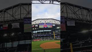 Globe Life Field Roof Open 42324 [upl. by Blanchard]