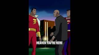 SuperMan amp Shazam Get Into A Fight dc flash batman justiceleague comics dcuniverse [upl. by Aneras]