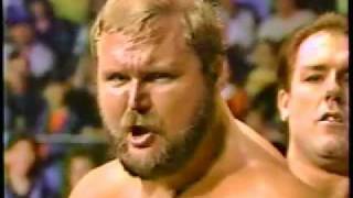 Arn Anderson and Tully Blanchard Luger Promo [upl. by Yrred252]