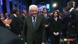 Roma  Mattarella alla cerimonia in occasione dei 115 anni dalla fondazione di Acea  wwwHTOtv [upl. by Iliram]