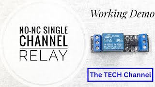 NO NC Relay 1Channel DC 5V with Optocoupler Isolator [upl. by Amadus29]