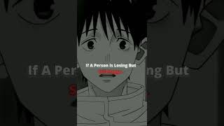 If A Person Is Losing But Still Happy anime animeedit alone attitude quotes subscribe [upl. by Jaime]