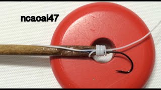 DIY Two Fishing Knots Tool  اثنين من أداة عقدة الصيد  Herramienta de dos nudos de pesca [upl. by Nosaes]