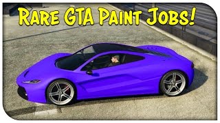 GTA 5  Rare Crew Paint Jobs Intoxicated Screamin Green amp Electric Yellow Touch Up Tuesday [upl. by Swerdna]