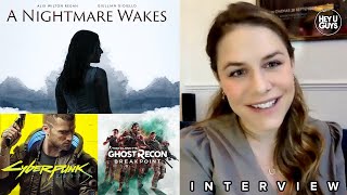 Alix Wilton Regan talks A Nightmare Wakes amp Video Game Voice Acting  Cyberpunk 2077 [upl. by Eido]