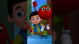 Gol Gol Ye Lal Tamatar Learn Vegetables गोल गोल ये लाल टमाटर shorts hindikavita kindergarten [upl. by Allistir]