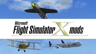 Flight Simulator X Plane Spotlight  Boeing 247 [upl. by Adlar]