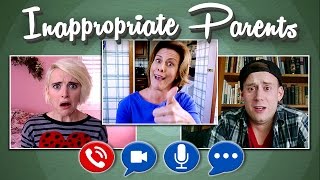 INAPPROPRIATE PARENTS  EPISODE 6  THE VIDEO CHAT [upl. by Sumetra]