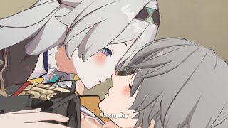 Firefly Cuddle and Kiss with Caelus  Honkai Star Rail [upl. by Adlee]