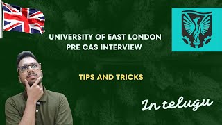 Pre CAS interview University of East London [upl. by Mercy]