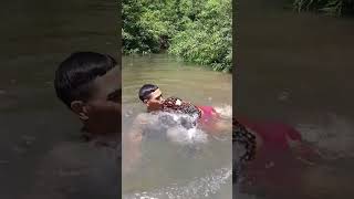 This will happen when bathing in fast flowing water nature viral snake shorts [upl. by Tranquada]