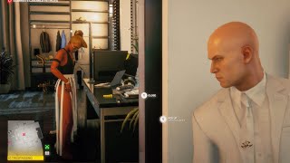 Hitman 2 Use Trap door on Ljudmila Vetrova  Down The Hatch  Maldives Haven Island Guide Master [upl. by Eilyr134]