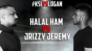 Halal Ham VS Jrizzy Jeremy  FULL FIGHT KSIvsLogan [upl. by Dowzall]