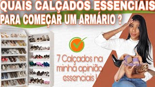 7 SAPATOS ESSENCIAIS SAPATOS QUE TODA MULHER DEVE TER [upl. by Anivad]