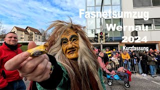 2024 Fasnetsumzug Narrenumzug Wernau  schwäbischalemannische Fastnacht  BadenWürttemberg [upl. by Staal753]