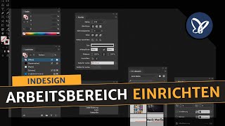 InDesignTutorial Den eigenen Arbeitsbereich einrichten [upl. by Llehcnom]