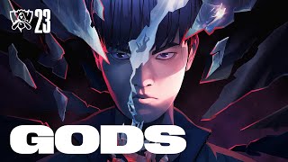 GODS ft NewJeans 뉴진스 Official Music Video  Worlds 2023 Anthem  League of Legends [upl. by Yelhs788]