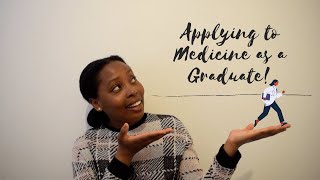 GRADUATE ENTRY MEDICINE APPLICATIONS [upl. by Yert]