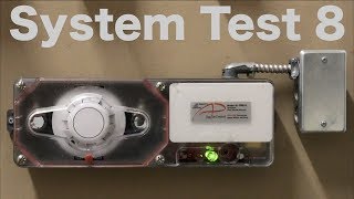 ADT Unimode 10UD System Test 8 Duct Detector [upl. by Horodko]