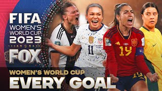 2023 FIFA Womens World Cup Every goal from the entire tournament [upl. by Armalda]