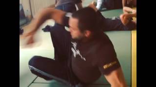 Biting in Krav Maga [upl. by Aerdnu800]