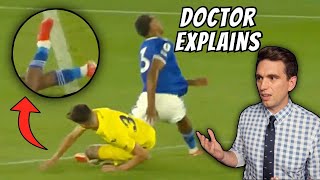 Doctor Reacts to Wesley Fofana Leg Break After HORRIFIC Tackle  More Than a Break [upl. by Anrev295]