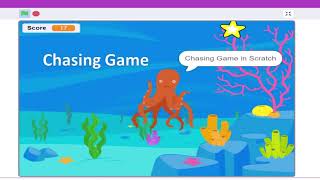 Chasing Game in Scratch  Learn Basic Scratch games with Orchids eLearning [upl. by Bernadette438]