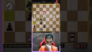 لما خصمك يكون ضاغطك طول المباراة chess الشطرنج [upl. by Reisfield]