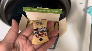 True Fresh Washing Machine Cleaner Tablets REVIEW and HOW TO USE [upl. by Rambort]