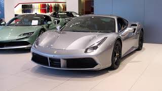 Ferrari 488 GTB  Grigio Titanio Metallic [upl. by Martell]