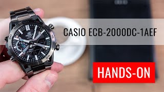 HANDSON Casio Edifice Sospensione ECB2000DC1AEF [upl. by Galina]