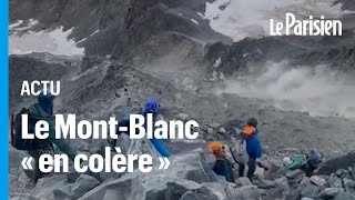 Chutes de pierres dans l’ascension du MontBlanc  les autorités alertent sur un « danger de mort » [upl. by Addiel]