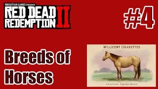 RDR2  Breeds of Horses– 04 American Standardbred  Cigarette Card – Türkçe – Tayperyum [upl. by Oiretule360]