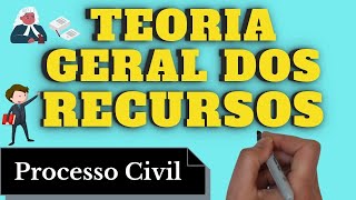 Teoria Geral dos Recursos Processo Civil  Resumo Completo [upl. by Kaila]