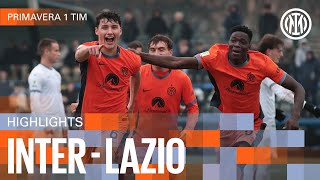 SIXGOAL WIN 🤯  INTER 62 LAZIO  U19 HIGHLIGHTS ⚫🔵 [upl. by Gainer]