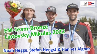 EM LiptovskyMikulas  TeamBronze K1  Hannes Aigner Noah Hegge Stefan Hengst [upl. by Ahsauqal]