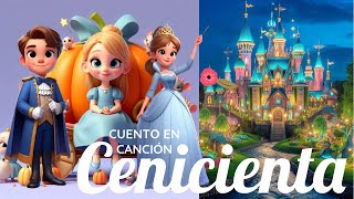 Princesas Cenicienta cuento y canción 👑✨ [upl. by Oninotna]