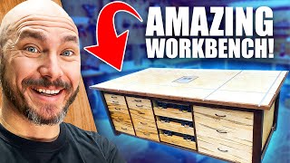 How to build a Workbench with LOTS of Storage [upl. by Ecnadnac232]