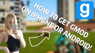 HOW TO GET GARRYS MOD FREE ON IOS AND ANDROID 2022 MOBILE No Root or Jailbreak Working Download [upl. by Sabec]