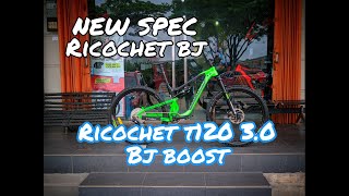 PERUBAHAN FRAME THRILL RICOCHET T120 2020  REVIEW THRILL RICOCHET T120 30 BJ 2020 FRAME BOOST [upl. by Lierbag]