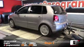 VW Polo 14 tdi 80100 reprogrammation moteur stage 1 [upl. by Nangatrad]